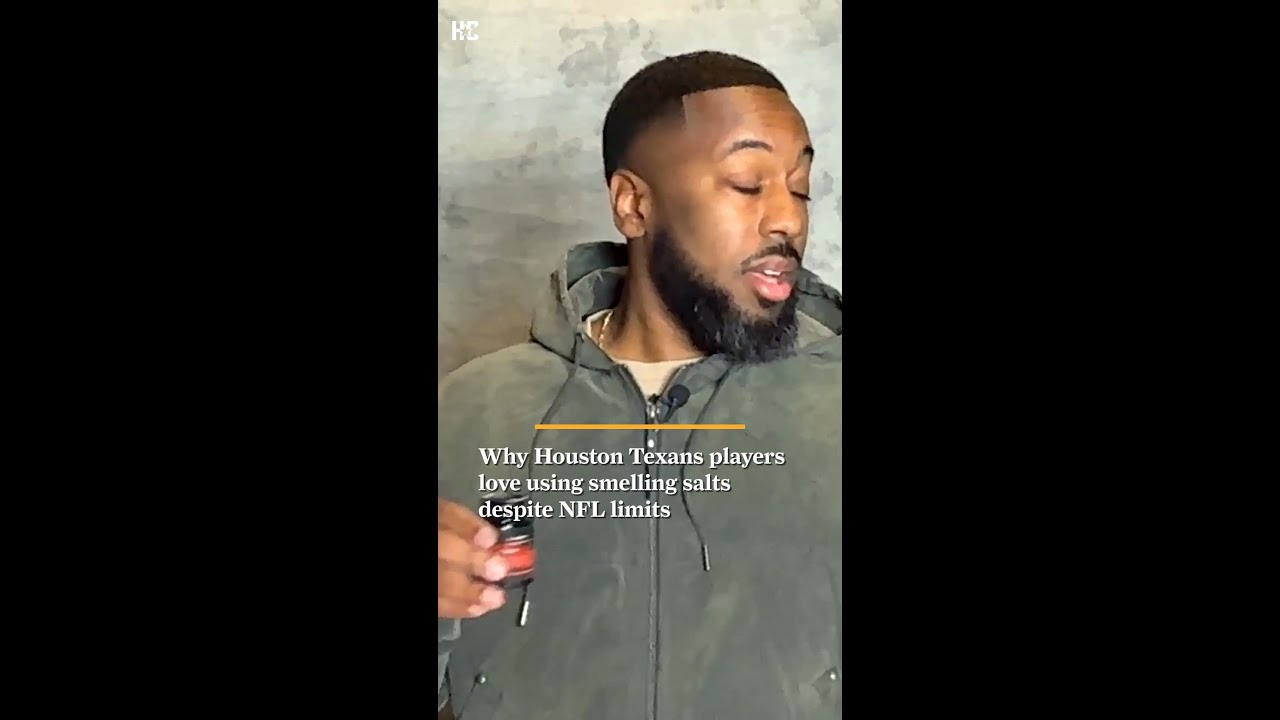 'Adrenaline kick-start': Why Houston Texans players love using smelling salts