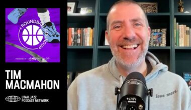 ESPN's Tim MacMahon joins Roundball Roundup 🤠🎙️ | UTAH JAZZ