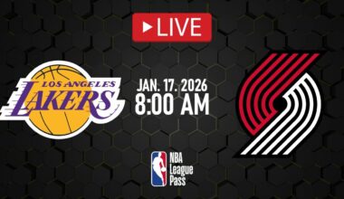 NBA LIVE! Los Angeles Lakers vs Portland Trail Blazers | Jan. 17, 2026 | Blazers vs Lakers NBA 2K26