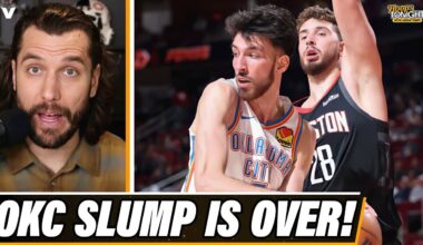 Thunder-Rockets Reaction: SGA & Thunder Offense are OFFICIALLY back as OKC rolls | Hoops Tonight