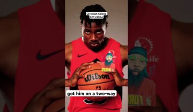 Atlanta Hawks sign a big man!! Christian Koloko #nba #basketball #atlanta #hawks #basketballplayer