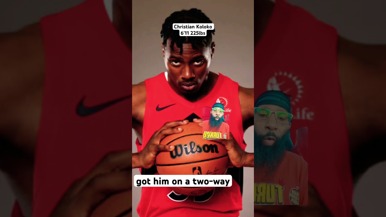 Atlanta Hawks sign a big man!! Christian Koloko #nba #basketball #atlanta #hawks #basketballplayer