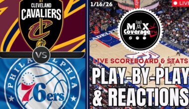 🔴LIVE - Cleveland Cavaliers vs Philadelphia 76ers - Play-By-Play & Reactions (1/16/26)