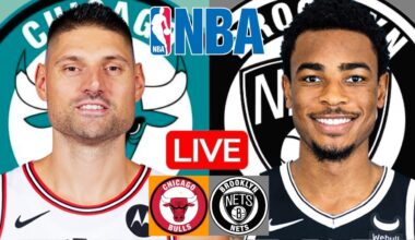 LIVE: CHICAGO BULLS vs BROOKLYN NETS | NBA | PLAY BY PLAY | SCOREBOARD