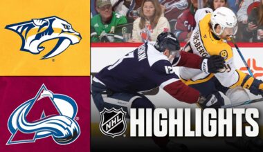 Predators vs. Avalanche | NHL Highlights | January 16, 2026