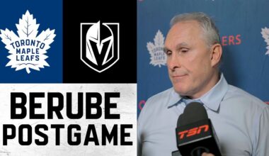 Craig Berube | Post Game vs Vegas Golden Knights | January 15, 2026