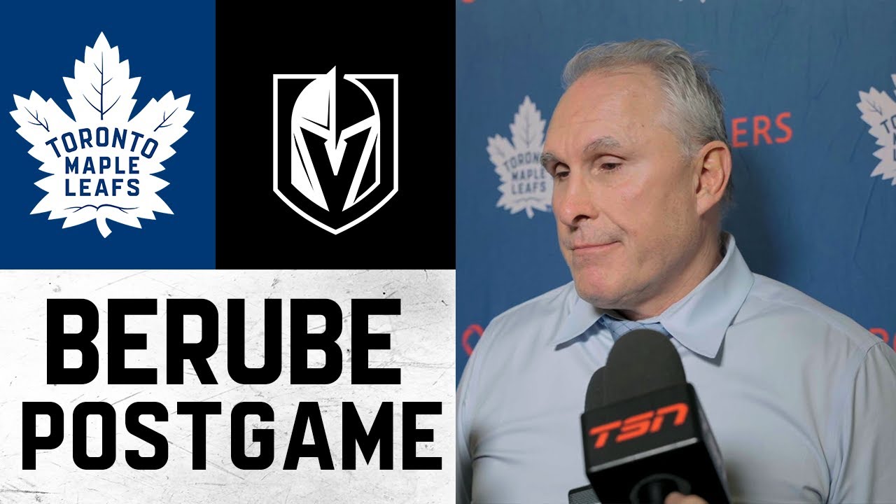 Craig Berube | Post Game vs Vegas Golden Knights | January 15, 2026
