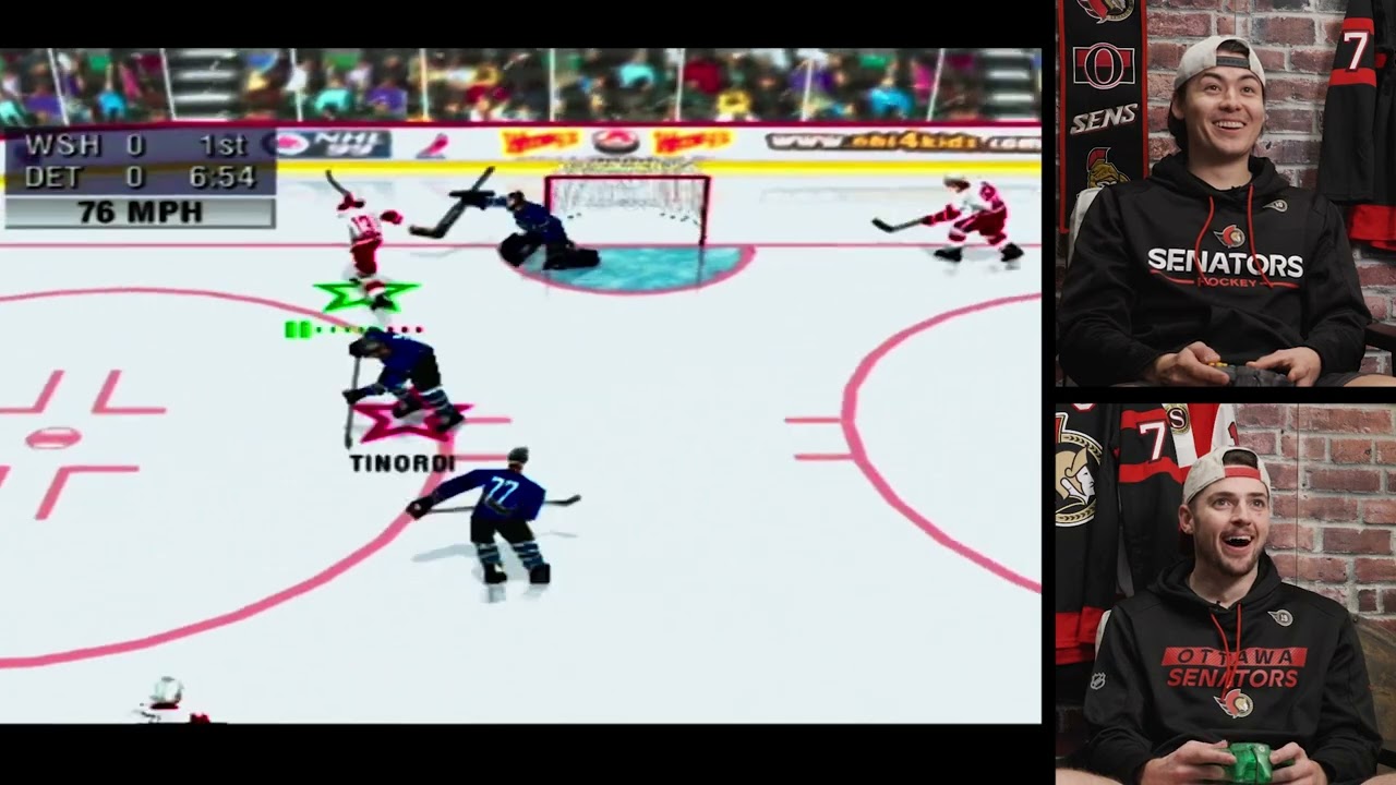 Drake Batherson vs Jordan Spence NHL 99