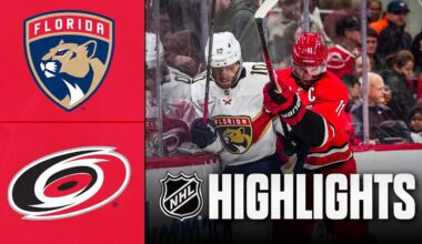 Panthers vs. Hurricanes | NHL Highlights | January 16, 2026