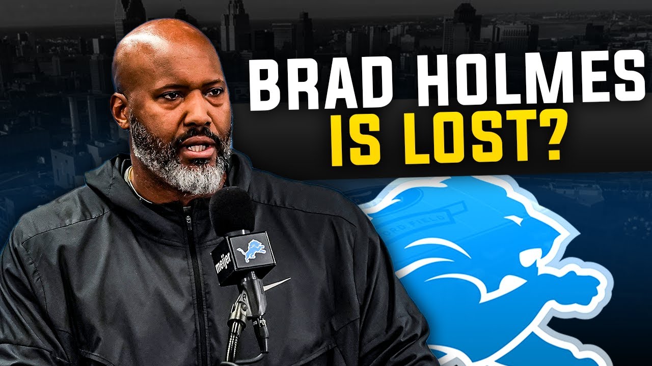 TIME TO PANIC on Brad Holmes & the Detroit lions...