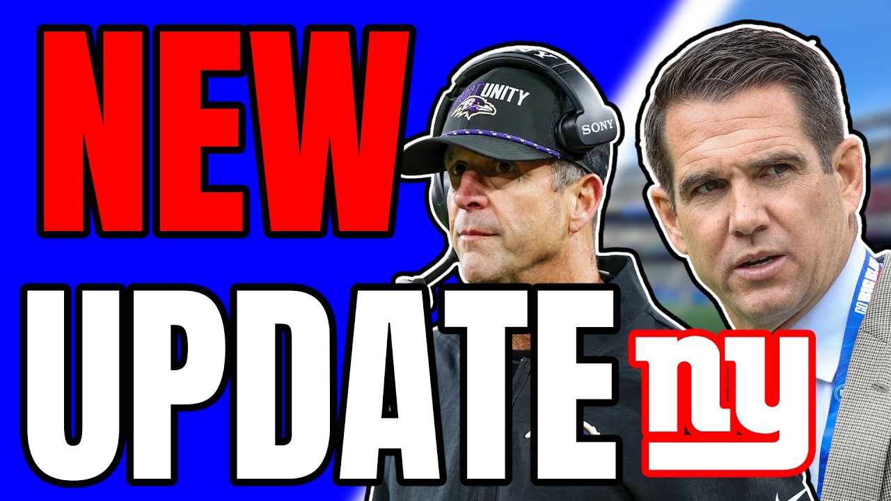John Harbaugh DEAL Falling APART? (New York Giants News)