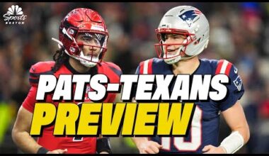 Patriots Texans Preview: Why Drake Maye and Mike Vrabel give Pats the edge in playoff matchup 👀