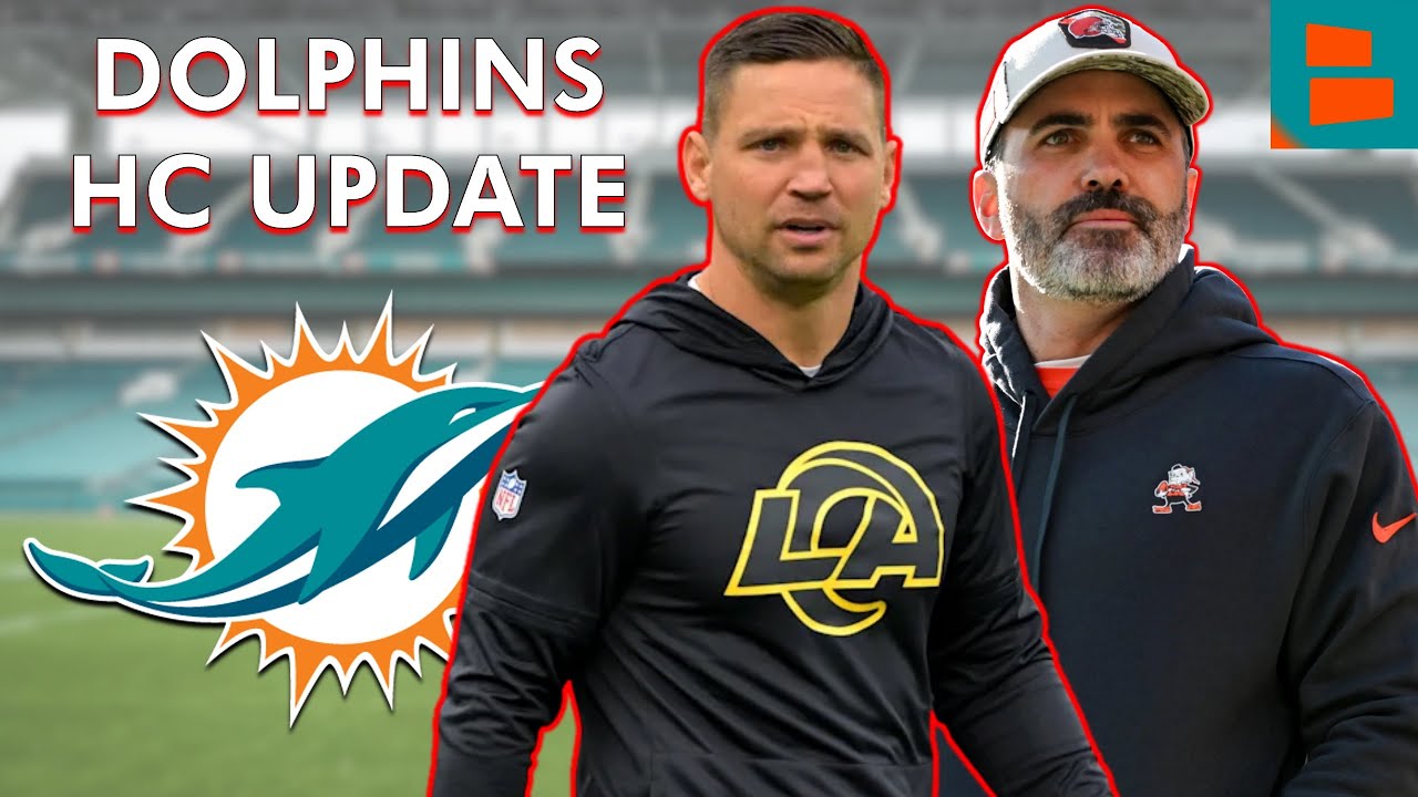 BIG-TIME Miami Dolphins News On Head Coach Search Ft. Kevin Stefanski & Chris Shula