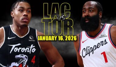 Los Angeles Clippers vs Toronto Raptors Full Game Highlights - January 16, 2026 | NBA Season