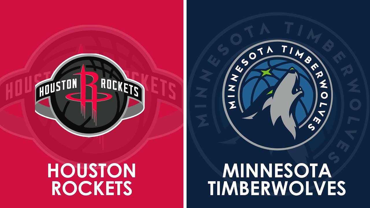 Houston Rockets vs Minnesota Timberwolves NBA Live Scoreboard