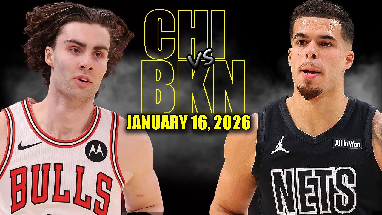 Chicago Bulls vs Brooklyn Nets Full Game Highlights - January 16. 2026 | NBA Season
