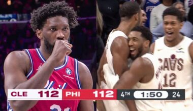 Final 5:40 WILD ENDING Cavaliers at 76ers 👀 | January 16, 2026