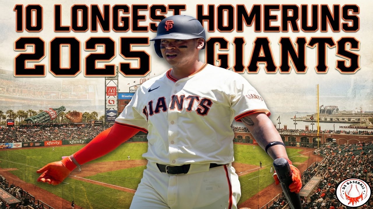 Longest Homeruns of 2025 | San Francisco Giants