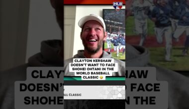 Clayton Kershaw will pitch for Team USA in the @worldbaseballclassic! 🇺🇸