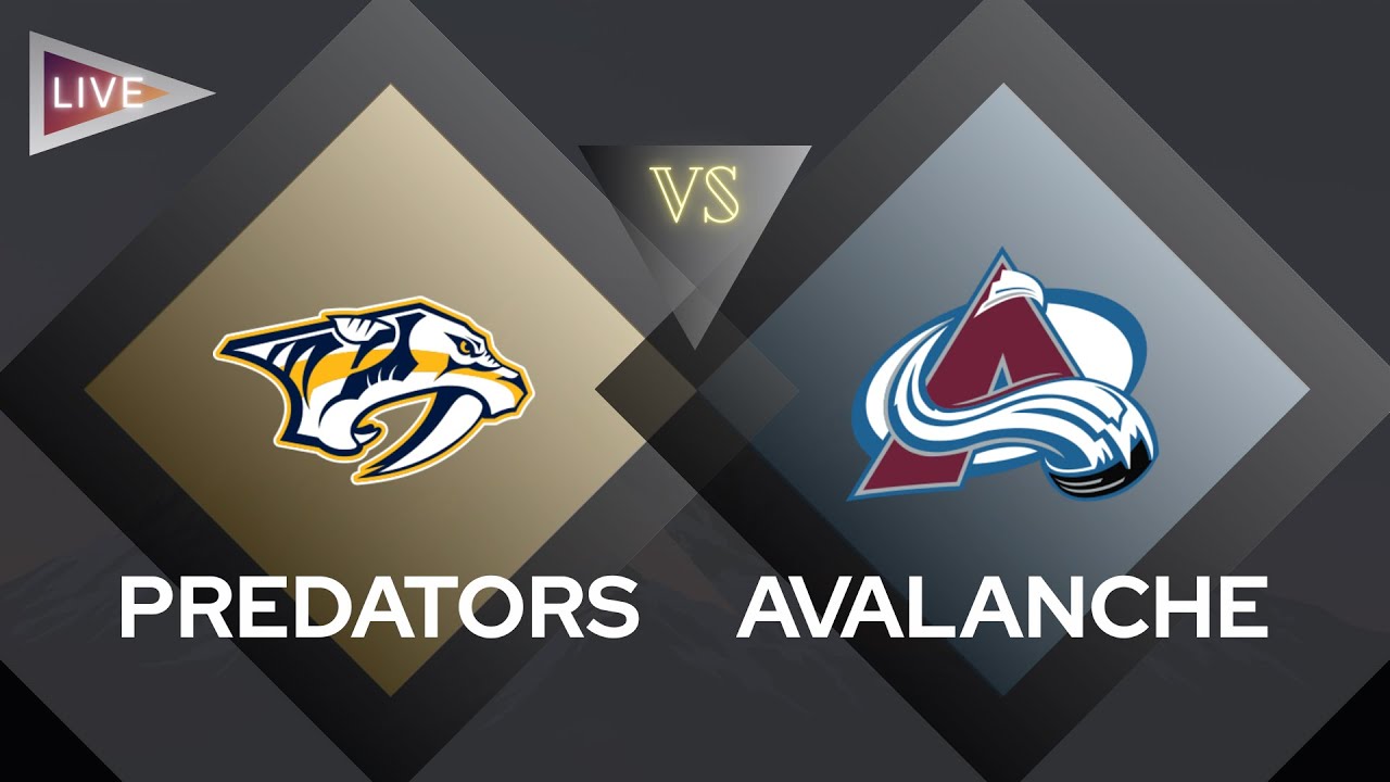 Live NHL | Nashville Predators vs Colorado Avalanche NHL Hockey 1/16/26