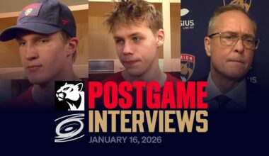 Postgame Reaction at Hurricanes | 01.16.26