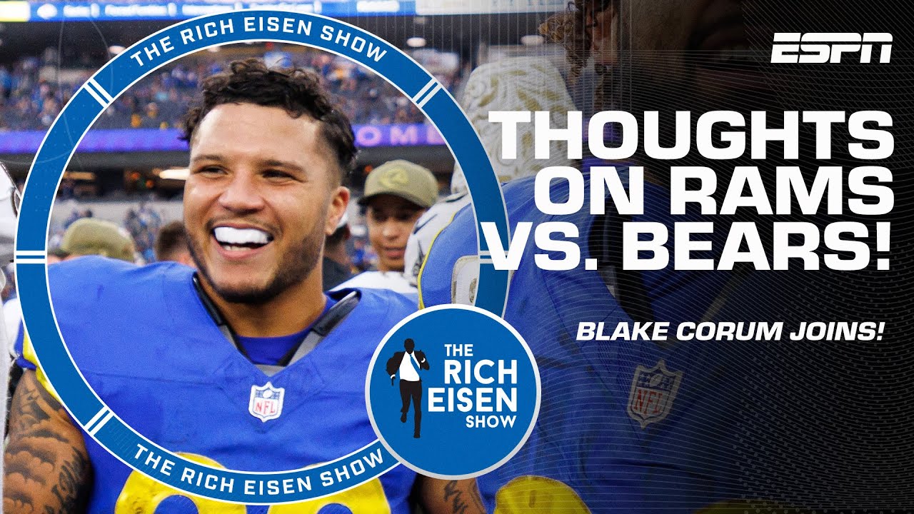 Blake Corum’s thoughts on LA Rams vs. Chicago Bears and Michigan’s new HC | The Rich Eisen Show