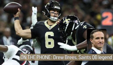Brees: Tyler Shough grew by 'leaps and bounds' in rookie season; Saints fans should be excited