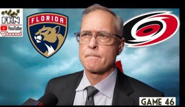 Paul Maurice, Panthers Postgame: Florida Gets Blown Out 9-1 by Carolina Hurricanes