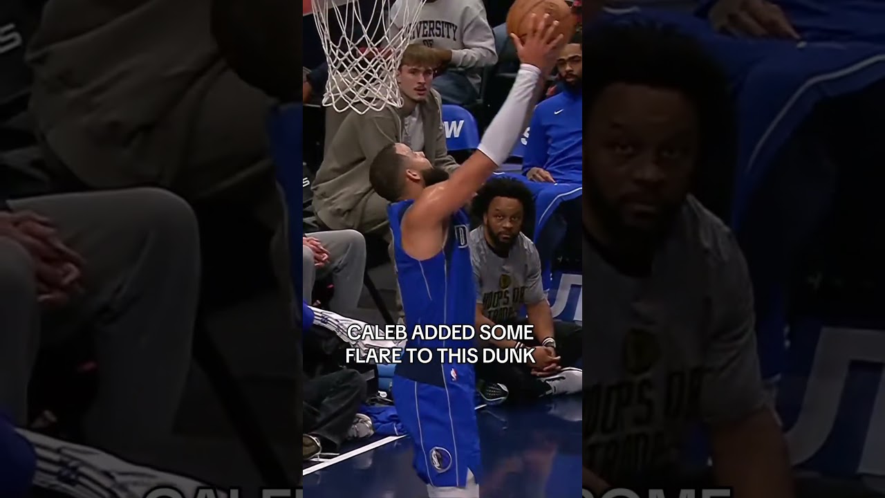 Oh he fancy huh? 💥 #dallasmavericks #dunk #nba