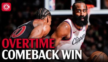 Clippers Take Down Raptors in OT | Win 5 in a Row 🔥