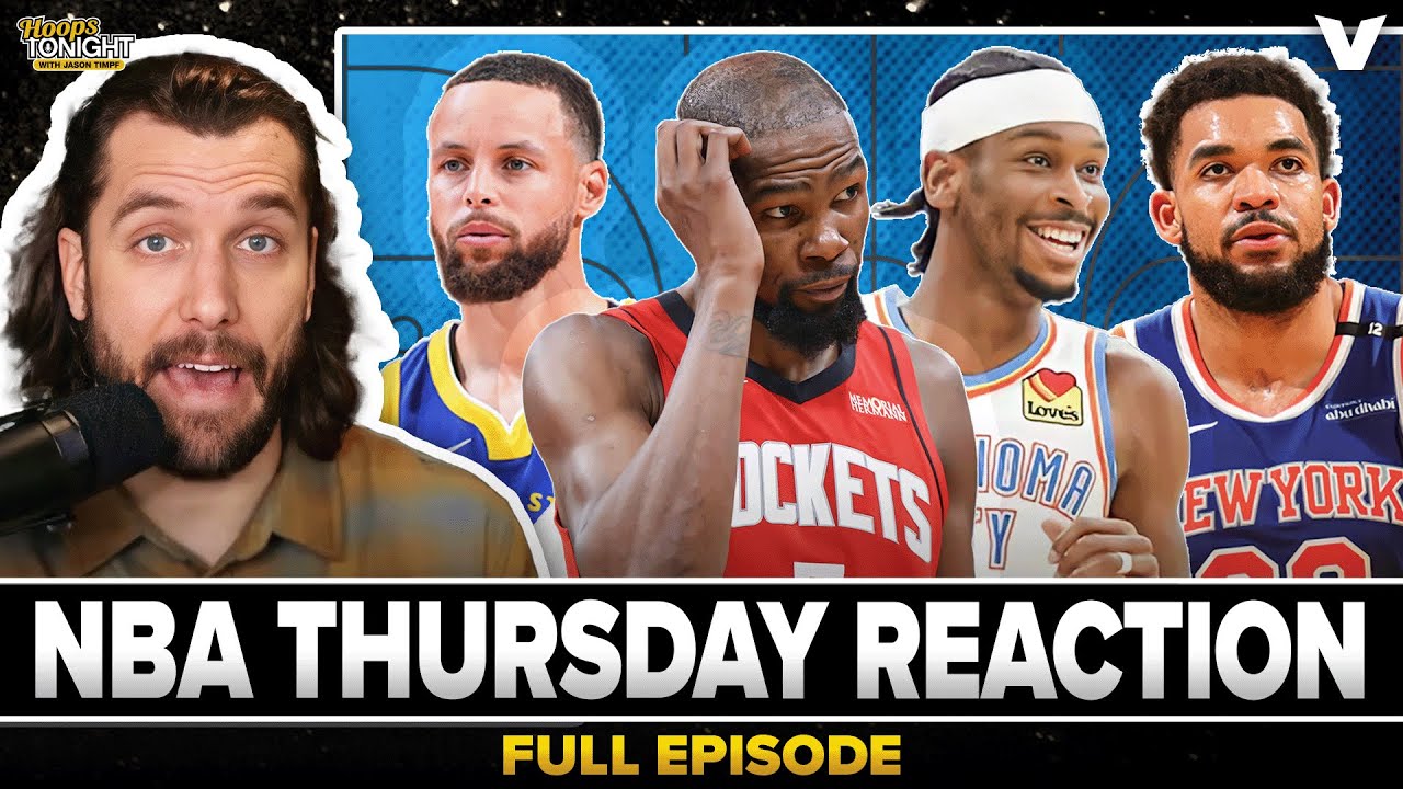 5 Takeaways from Thunder-Rockets, Warriors getting HOT, Lakers lose AGAIN | Hoops Tonight