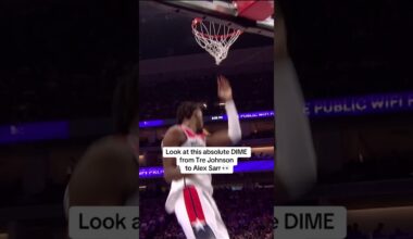 Look look look look look at this 👀 #shorts #nba #highlights #wizards #kings