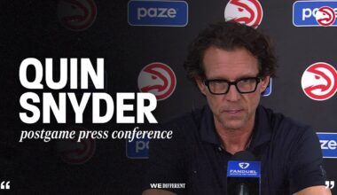 Atlanta Hawks vs. Portland Trail Blazers Postgame Press Conference: Quin Snyder
