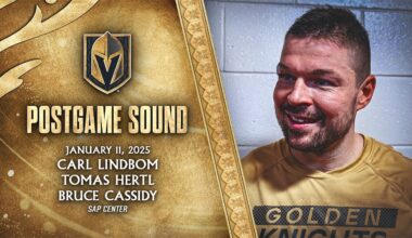 🎥 POSTGAME SOUND: Lindbom, Hertl & Cassidy