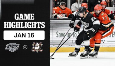 HIGHLIGHTS: Anaheim Ducks vs LA Kings | 01.16.26