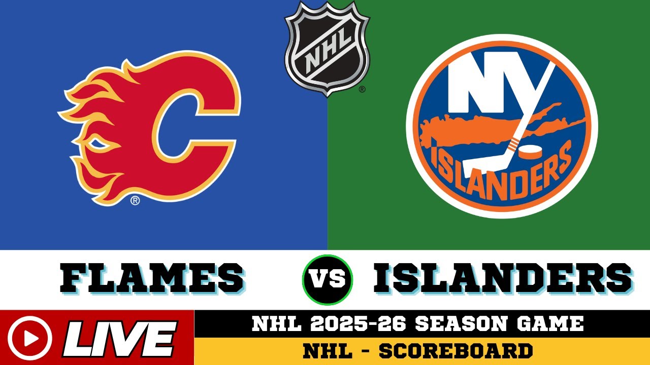 🔴LIVE : New York Islanders Vs Calgary Flames | NHL 2026 | NHL Live SCOREBOARD