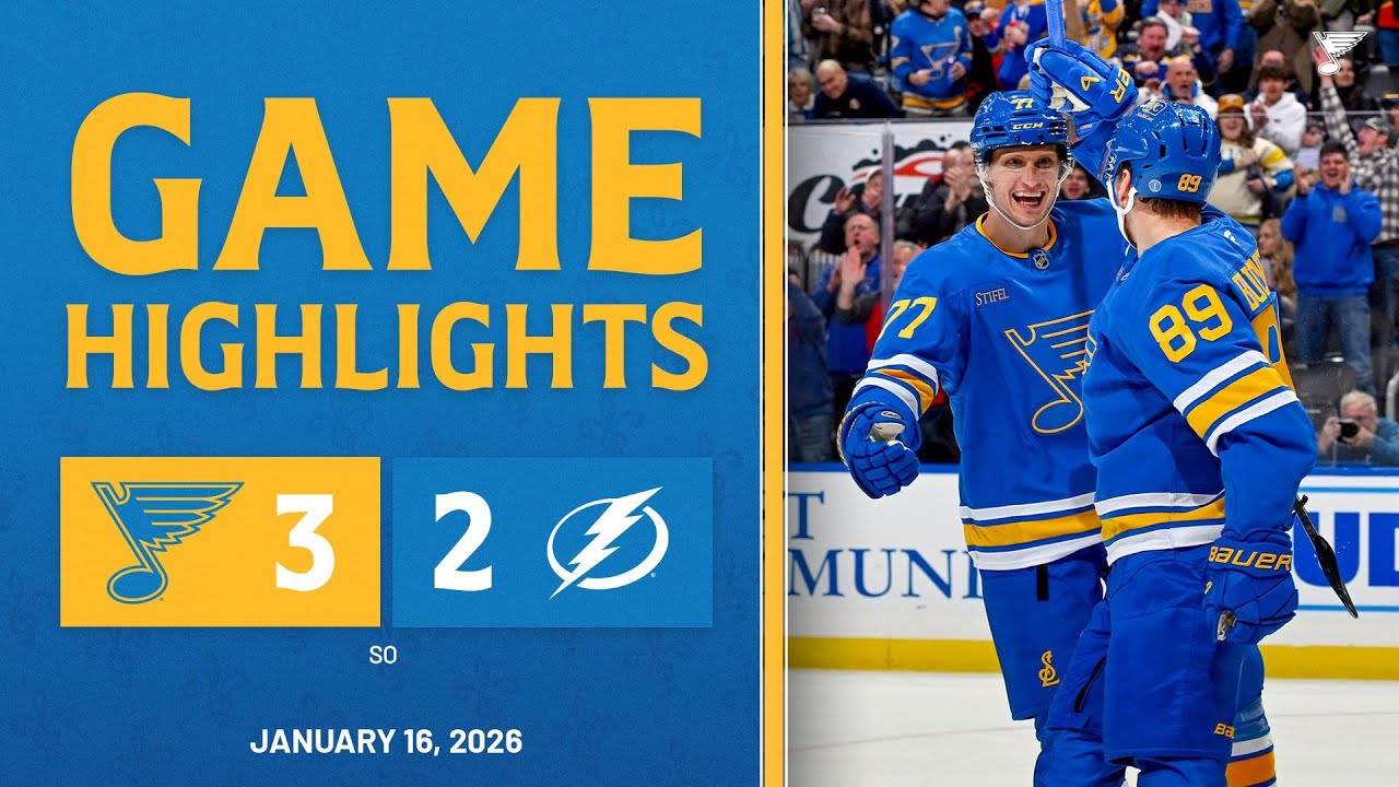Game Highlights: Blues 3, Lightning 2 (SO)