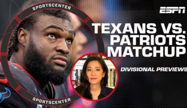 My KEY MATCHUP in the Texans vs. the Patriots 🔑 Will Anderson vs. Will Campbell 🍿 | SportsCenter