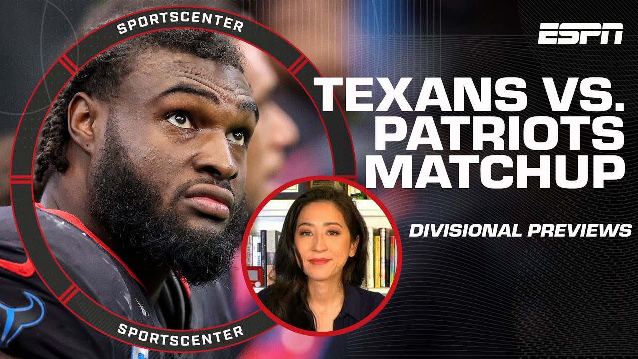 My KEY MATCHUP in the Texans vs. the Patriots 🔑 Will Anderson vs. Will Campbell 🍿 | SportsCenter