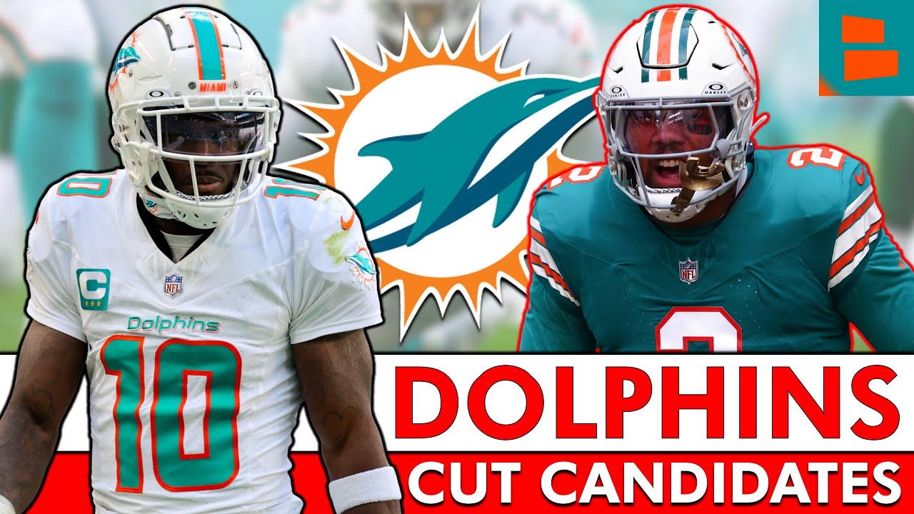 Miami Dolphins Cut Candidates To Create Cap Space Ft. Tyreek Hill & Bradley Chubb