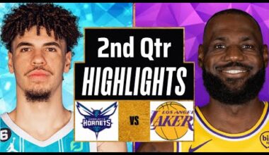 Los Angeles Lakers vs Charlotte Hornets Full Game Highlights 2nd Qtr | Jan 15 | 2026 NBA Highlights