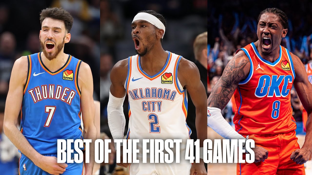 Top Plays from the First Half of 2025-26 Season | OKC Thunder