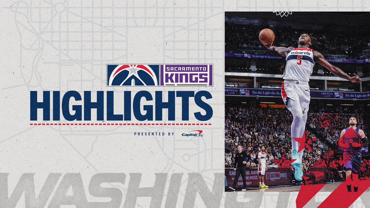 Highlights: Washington Wizards at Sacramento Kings | 01.16.26