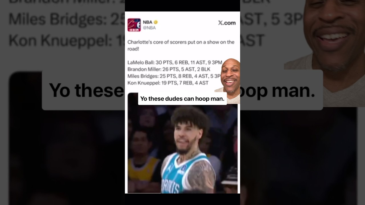 Charlotte Hornets can be really good! #nba #charlottehornets #lameloball #basketball #coachcherry