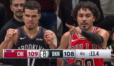 Final 4:47 CRAZY ENDING Bulls at Nets | January 16, 2026