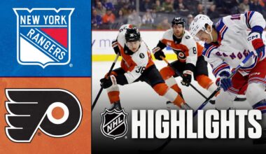 Rangers vs. Flyers | NHL Highlights | January 17, 2026