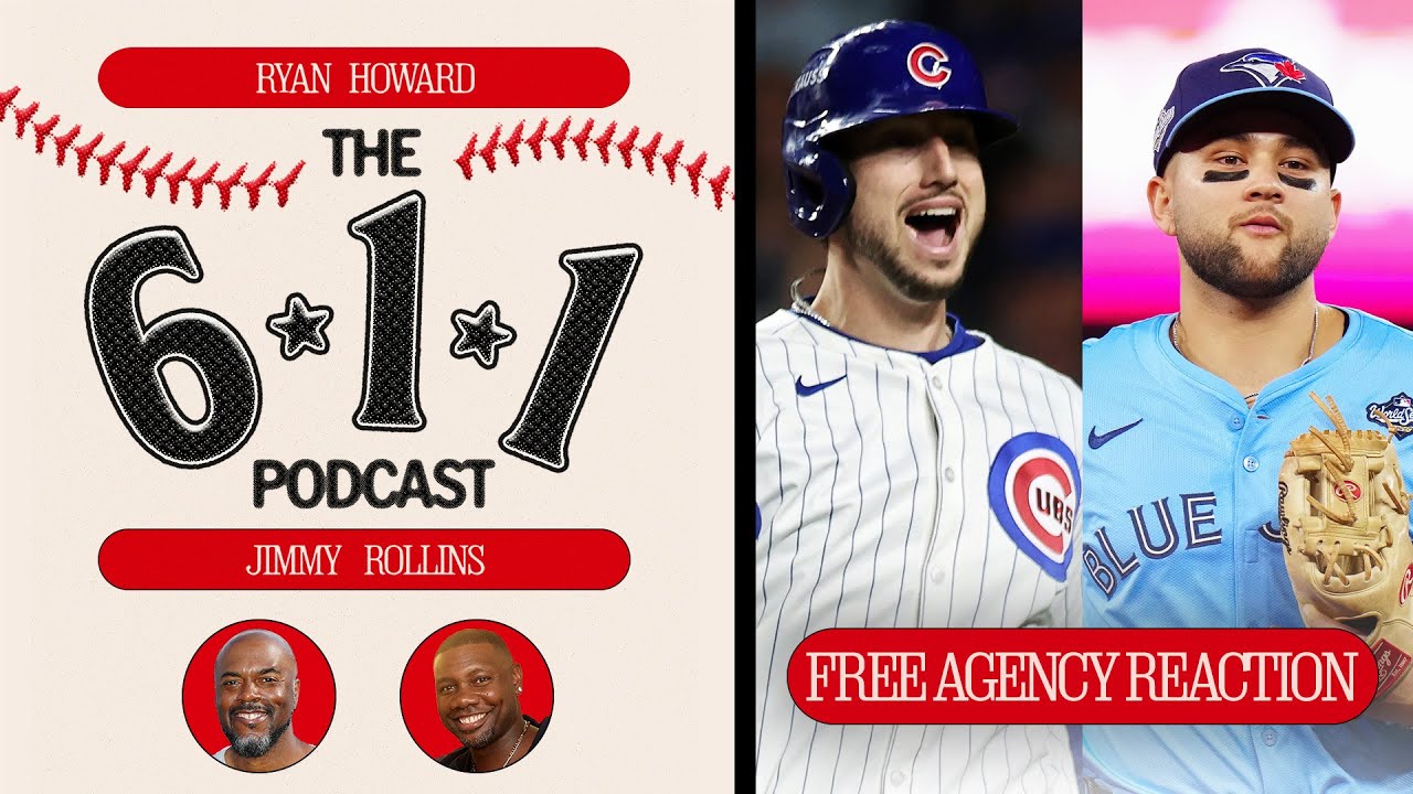 Jimmy Rollins and Ryan Howard react to Kyle Tucker & Bo Bichette's reported signings (6-1-1 Podcast)