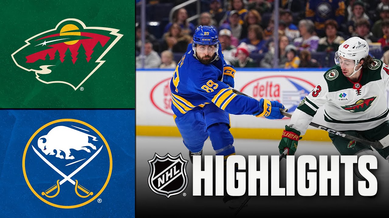 Wild vs. Sabres | NHL Highlights | January 17, 2026