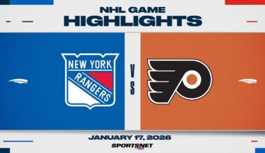 NHL Highlights | Rangers vs. Flyers - January 17, 2026