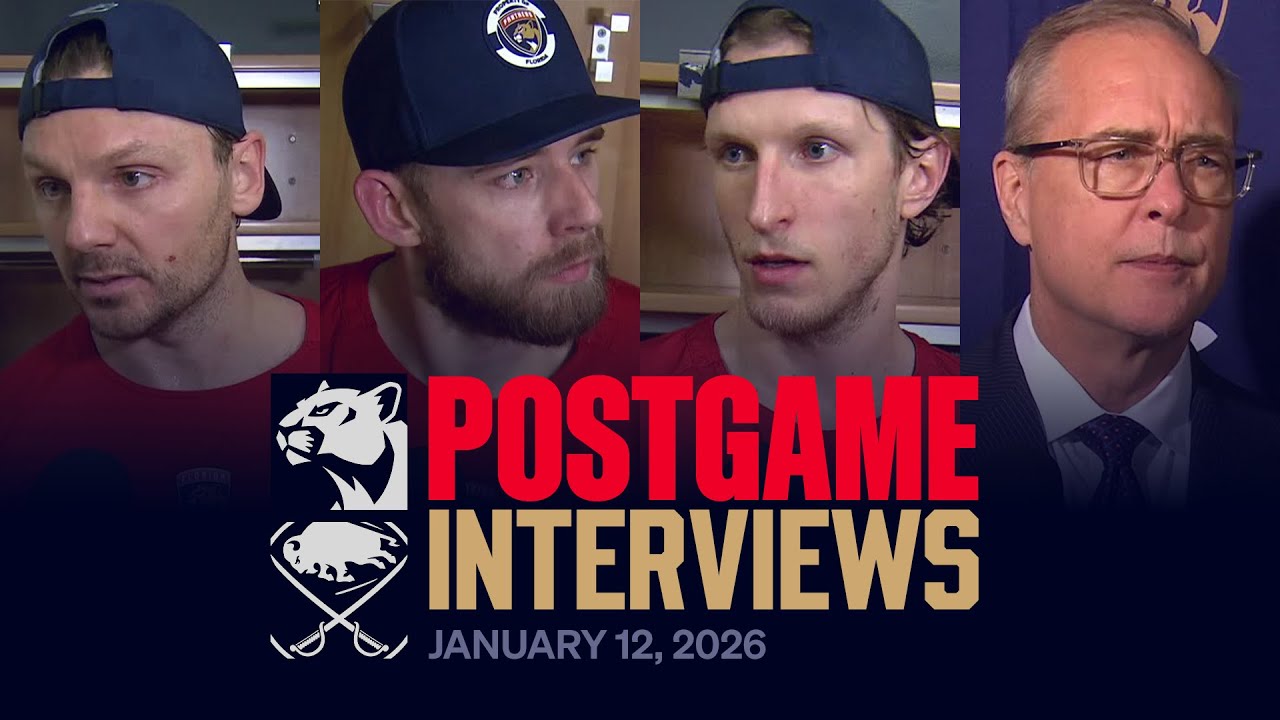 “Everything matters at this time of year” | Postgame Reaction vs Sabres | 01.12.26